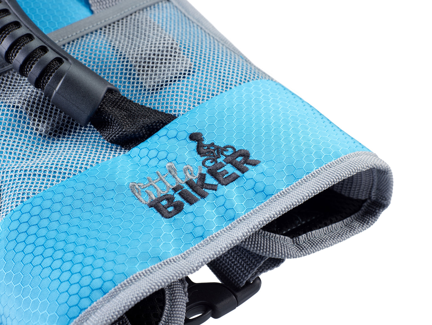 Little Biker Fahrradlernweste - soft blue