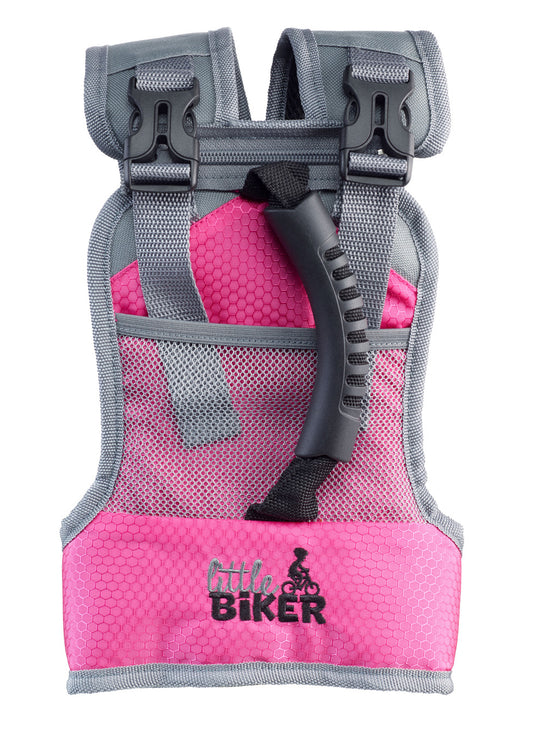 Little Biker Fahrradlernweste - pinky